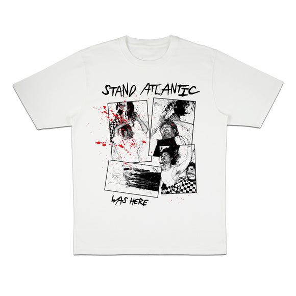 Stand Atlantic 'WAS HERE' White T-Shirt