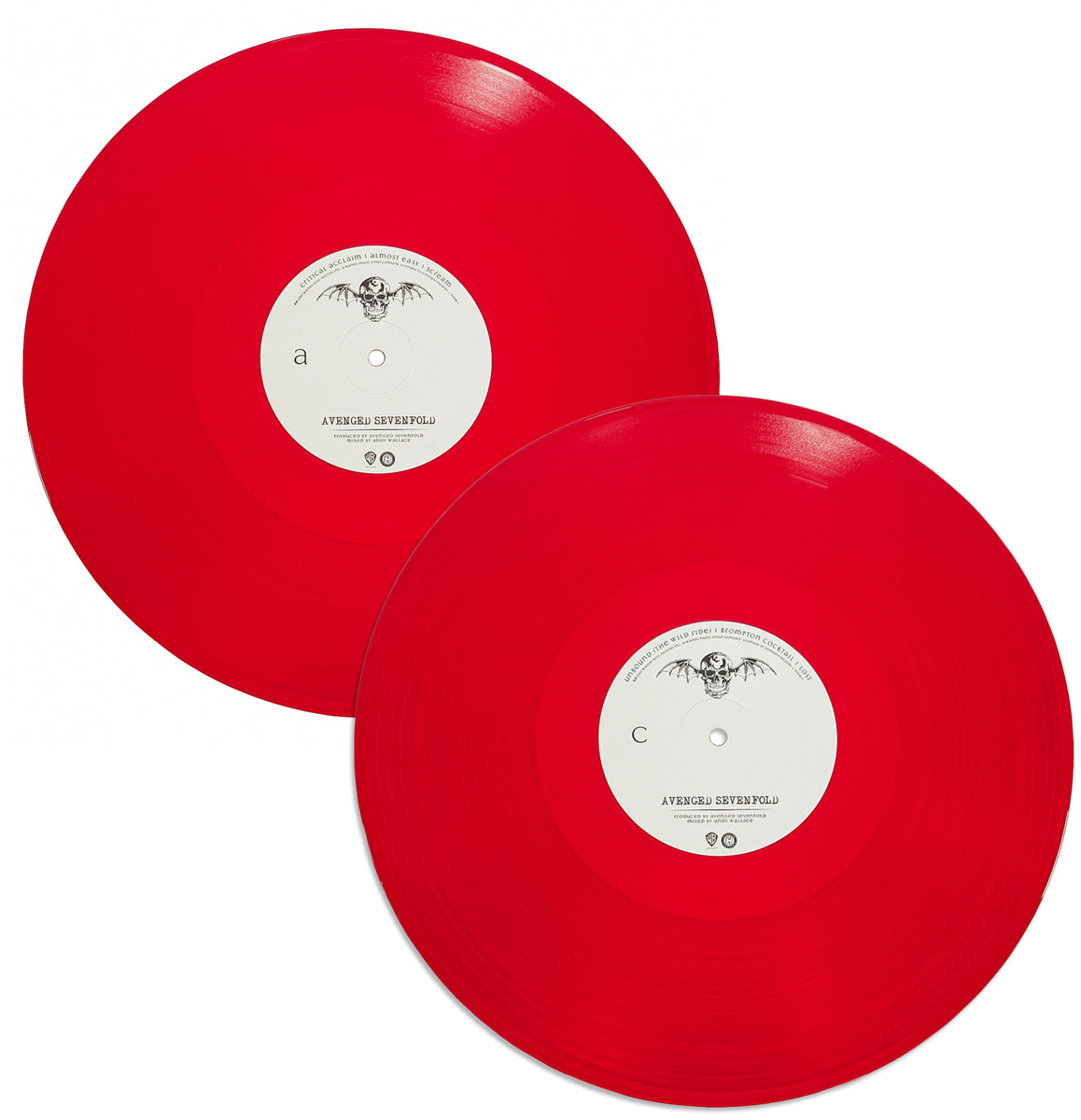Avenged Sevenfold 'Self Titled' Red Vinyl 2xLP – Hopeless Records