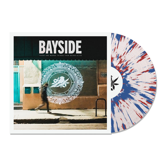 Bayside 'There Are Worse Things Than Being Alive' Clear W/ Red & Blue Splatter LP