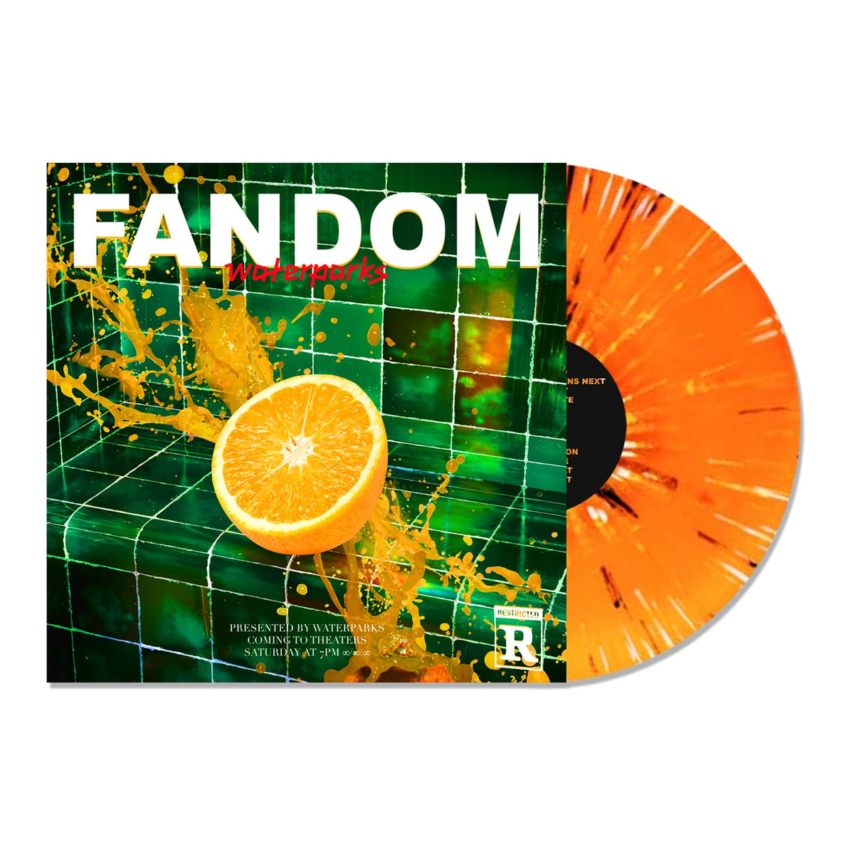 Waterparks FANDOM Orange W/ Splatter Vinyl Record – Hopeless Records