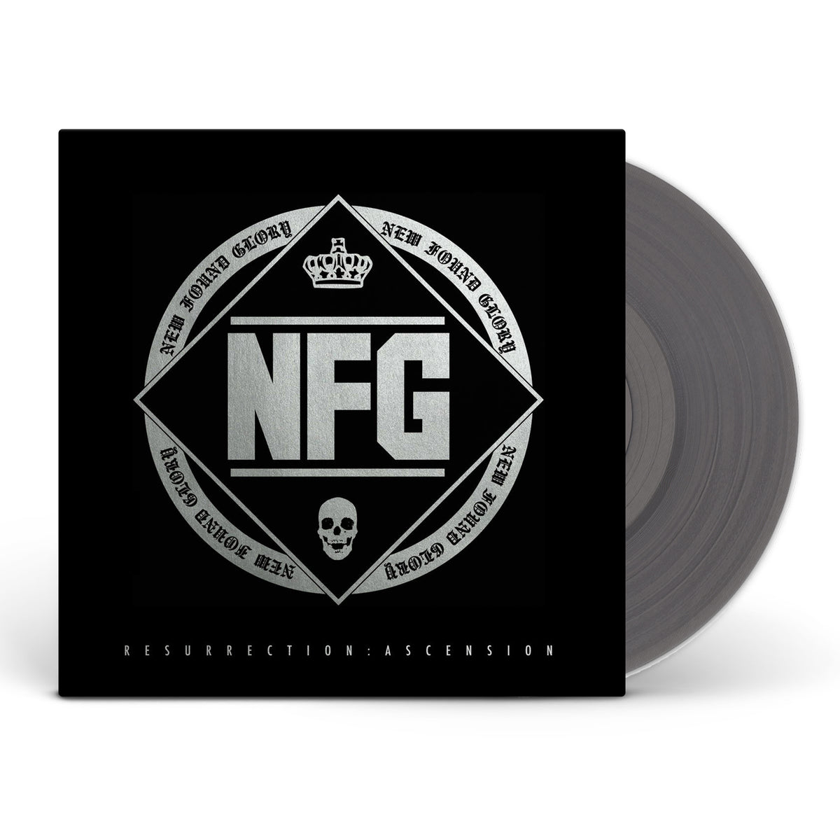 New Found Glory Resurrection: Ascension Opaque Silver Vinyl 2Xlp