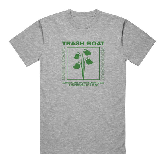 Trash Boat Beautiful To Die Heather Grey T-shirt