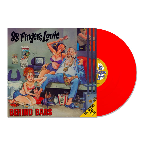 88 Fingers Louie 'Behind Bars' (Remixed/Remastered) Red