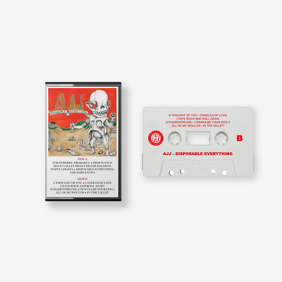 AJJ 'Disposable Everything' Cassette (White Shell)