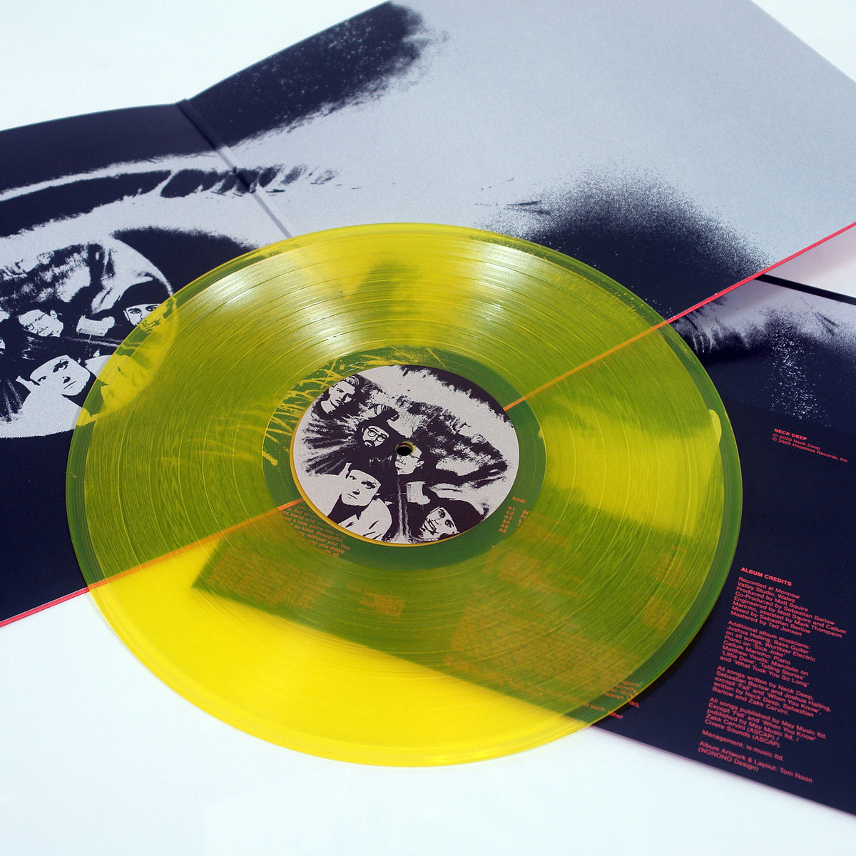 Neck Deep All Distortions Are Intentional Yellow Vinyl – Hopeless Records