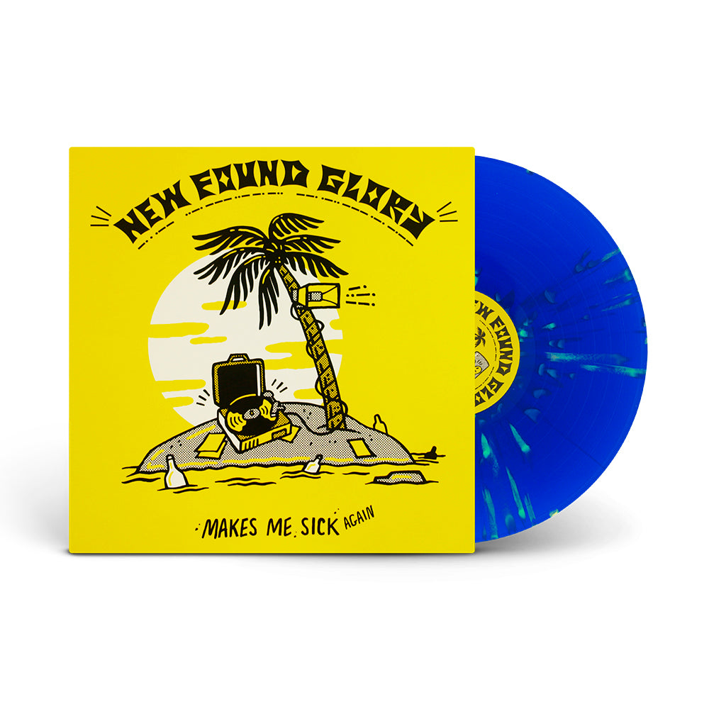 New Found Glory Makes Me Sick Again Blue Vinyl LP – Hopeless Records