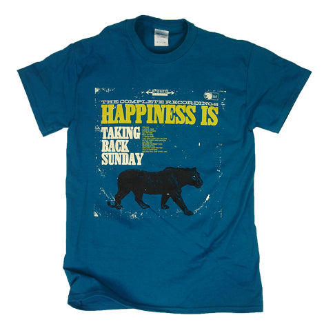 Taking Back Sunday The Complete Recordings Galapagos Blue T-Shirt