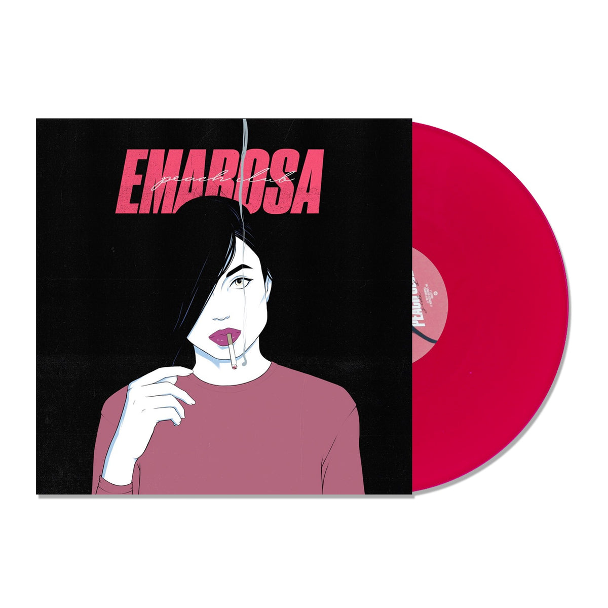 Emarosa Peach Club Hot Pink Vinyl Record – Hopeless Records
