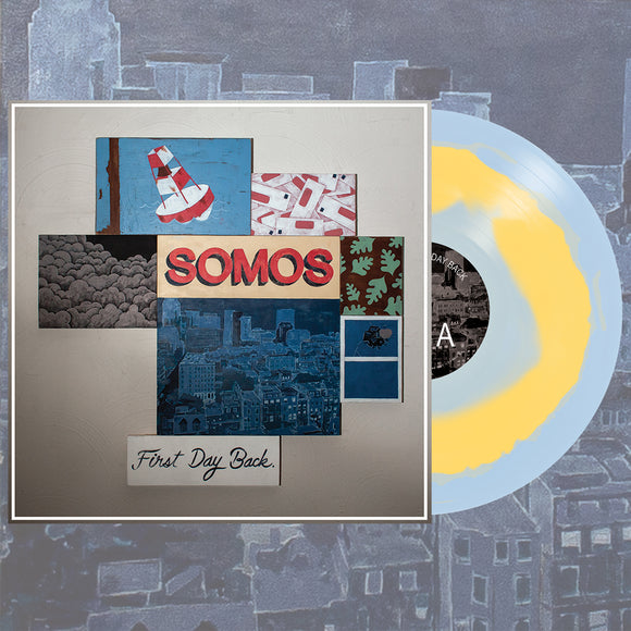 Somos 'First Day Back' Light Blue/Light Yellow