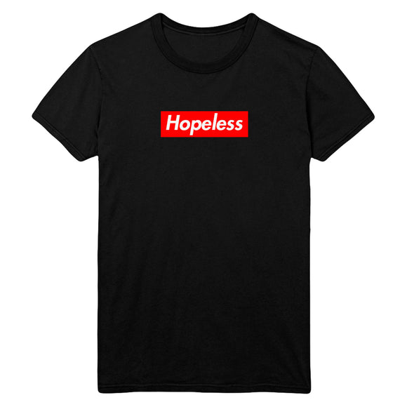 Hopeless Records Box Logo Black T-shirt