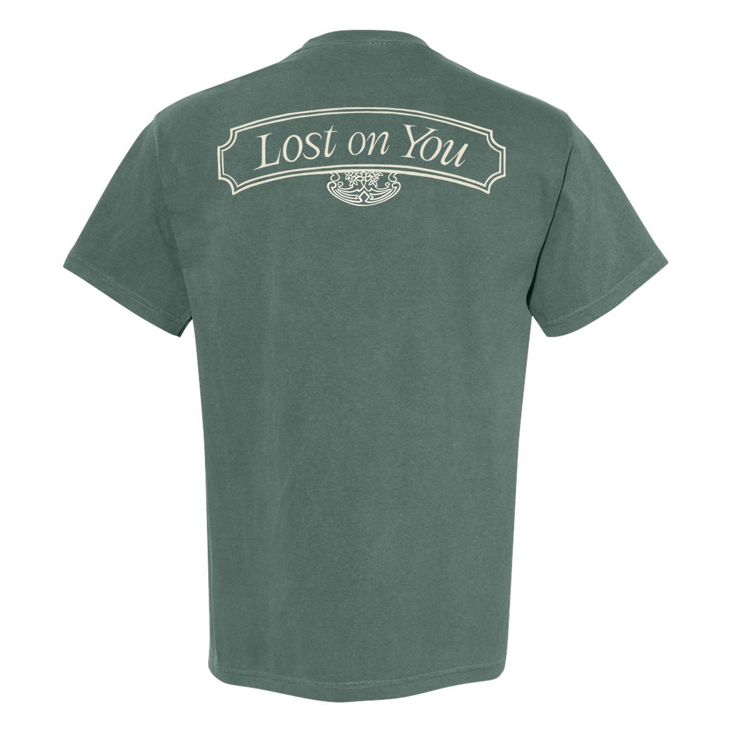 Tigers Jaw 'Lost On You' Blue Spruce T-shirt – Hopeless Records