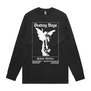 Destroy Boys 'Amor Divino' Black Long Sleeve