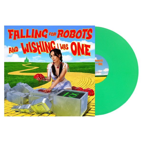 LØLØ 'Falling For Robots & Wishing I Was One' Emerald City Green