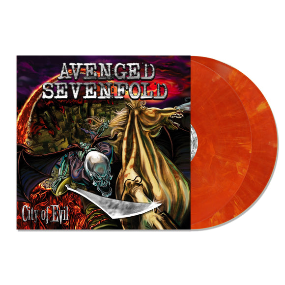 Avenged Sevenfold 'City Of Evil' 20th Anniversary Eruption Blend 2XLP