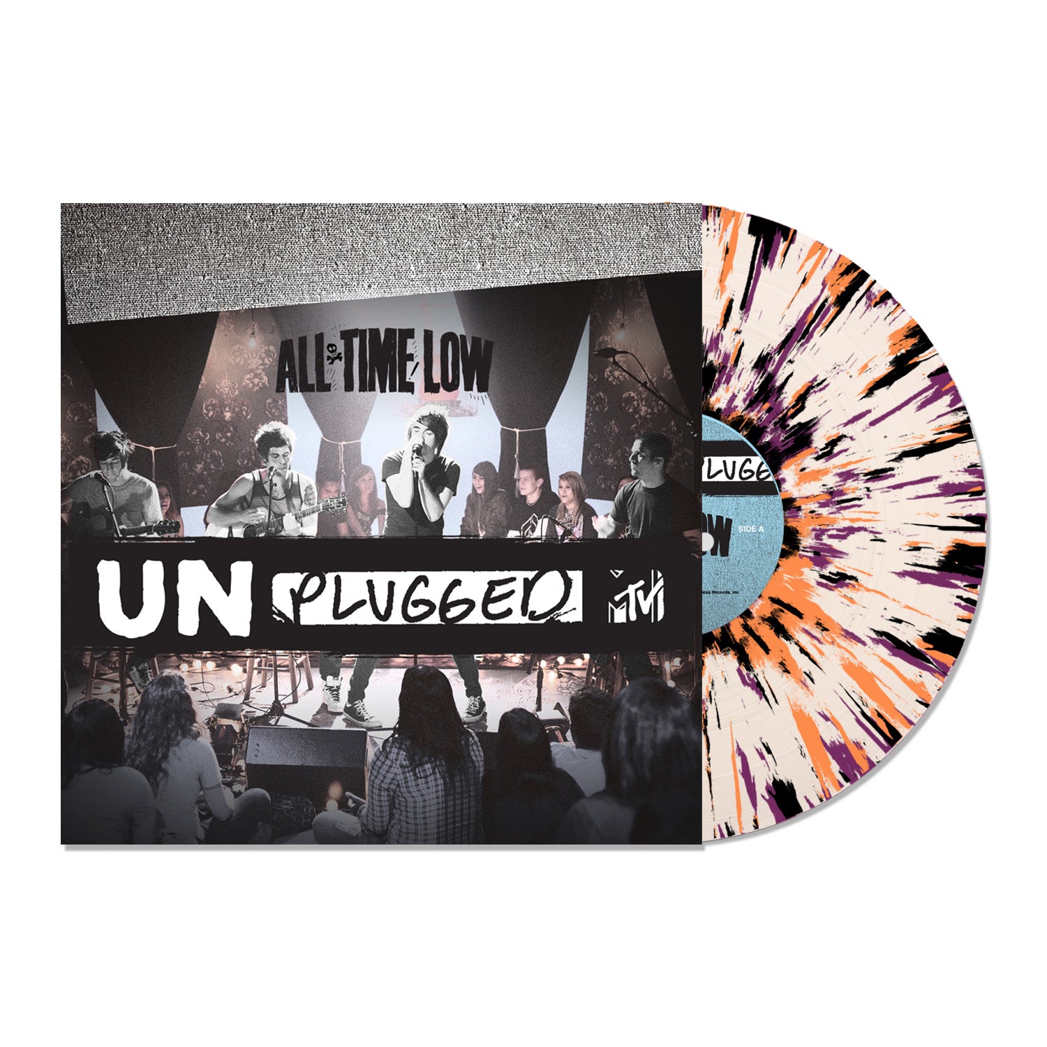 All Time Low 'MTV Unplugged' Clear W/ Orange/Purple/Black