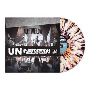 All Time Low 'MTV Unplugged' Clear W/ Orange/Purple/Black Splatter LP