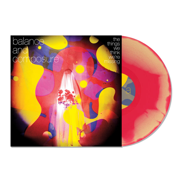 Balance And Composure 'The Things We Think We're Missing' Pink & Yellow Swirl Vinyl LP