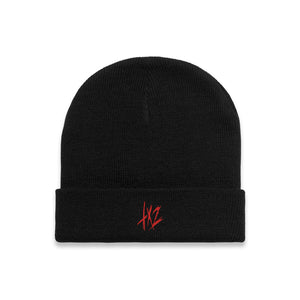 TX2 Embroidered - Black Beanie