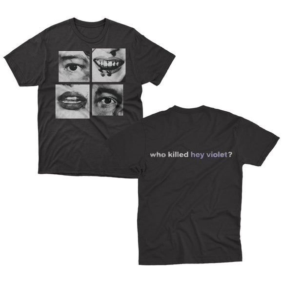 Hey Violet 'Who Killed Hey Violet' - Black T-Shirt