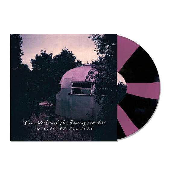 Aaron West and the Roaring Twenties 'In Lieu Of Flowers' Purple & Black Pinwheel Vinyl LP