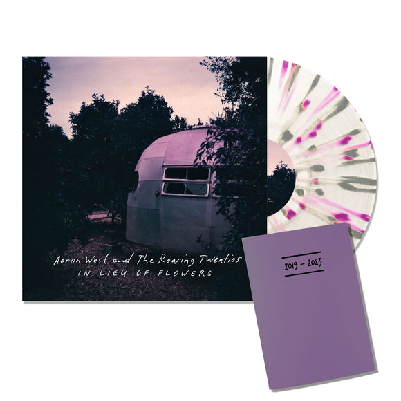 Aaron West & The Roaring Twenties 'In Lieu Of Flowers' Clear w/ Purple & Grey Splatter (Deluxe) Vinyl