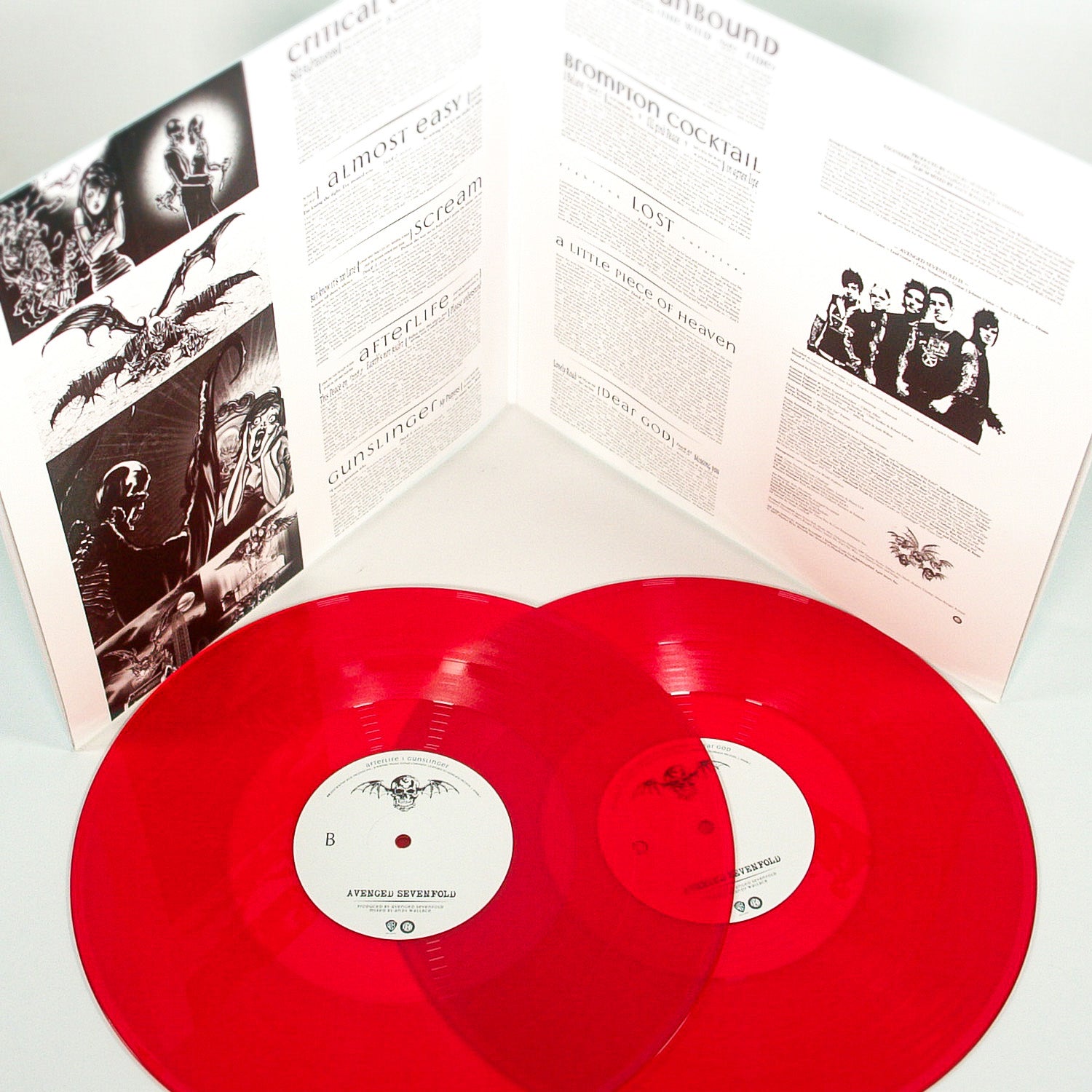 Avenged Sevenfold 'Self Titled' Red Vinyl 2xLP – Hopeless Records