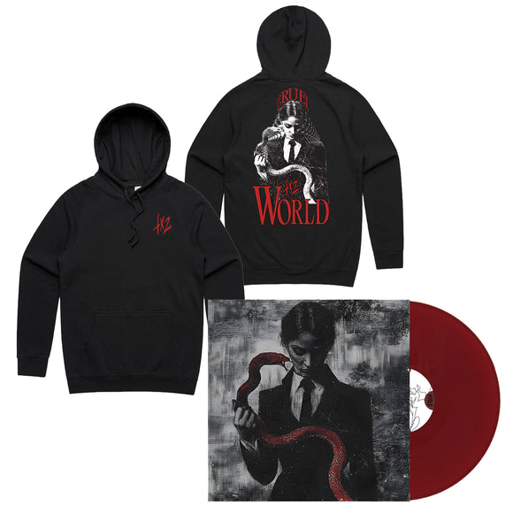 TX2 Bundle 2 - Cruel World LP & Cruel World Hoodie