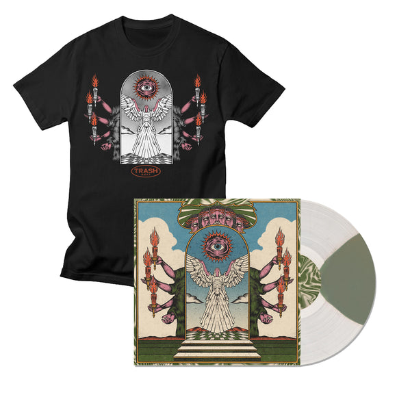 Trash Boat 'Heaven Can Wait' Album Tee/LP Bundle