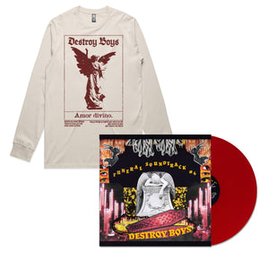 Destroy Boys 'Funeral Soundtrack #4' Long Sleeve/Vinyl Bundle