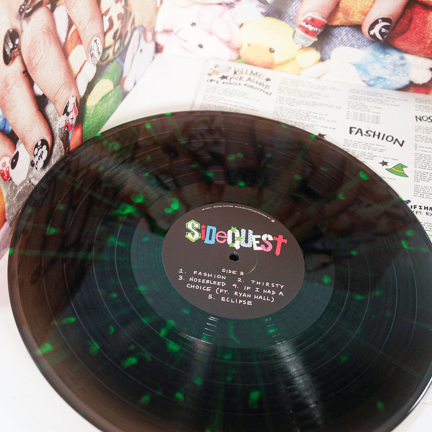 洋楽 CopShootCop Ask Questions Later Vinyl LP Cop Shoot Cop - Ask Questions Later Vinyl Record Green Color