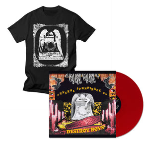 Destroy Boys 'Funeral Soundtrack #4' Tee/Vinyl Bundle