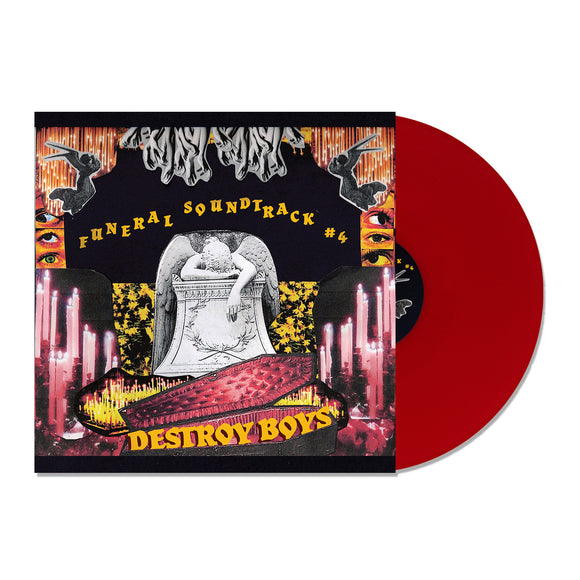 Destroy Boys 'Funeral Soundtrack #4' Opaque Red Vinyl LP