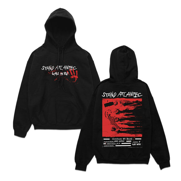 Stand Atlantic 'WAS HERE' Black Pullover