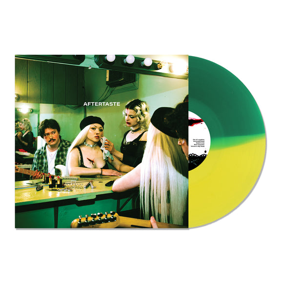 Hey Violet 'AFTERTASTE' Green & Yellow Split LP