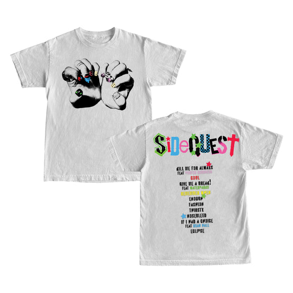 Michael Clifford 'SIDEQUEST' Nail Art T-shirt