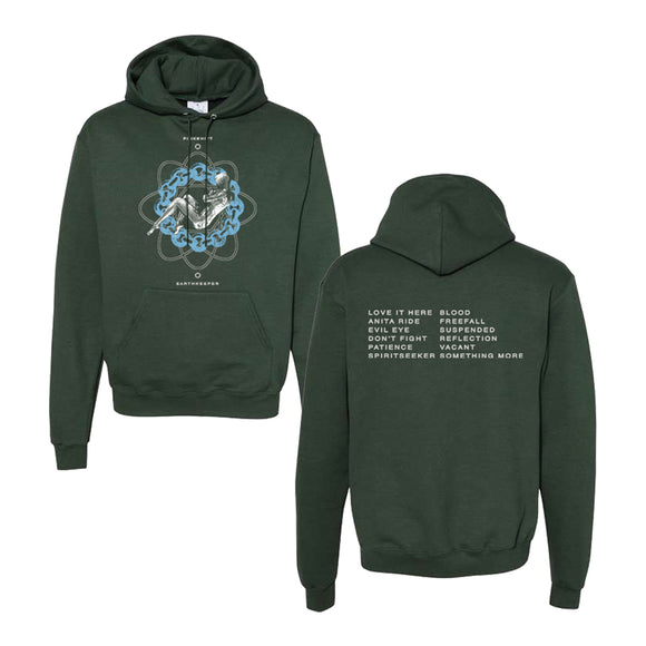 Pinkshift 'Earthkeeper' Dark Green Pullover