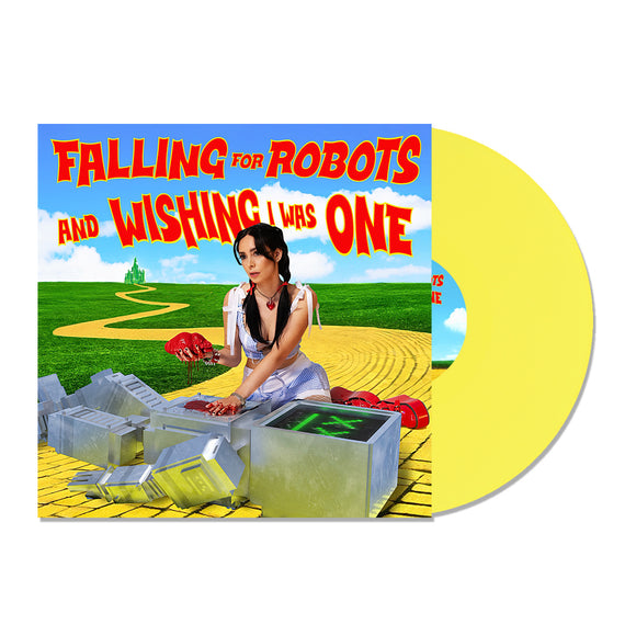 LØLØ 'falling for robots & wishing i was one' Yellow Brick Road Vinyl LP