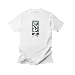 Hopeless Records - Skull - White T-Shirt