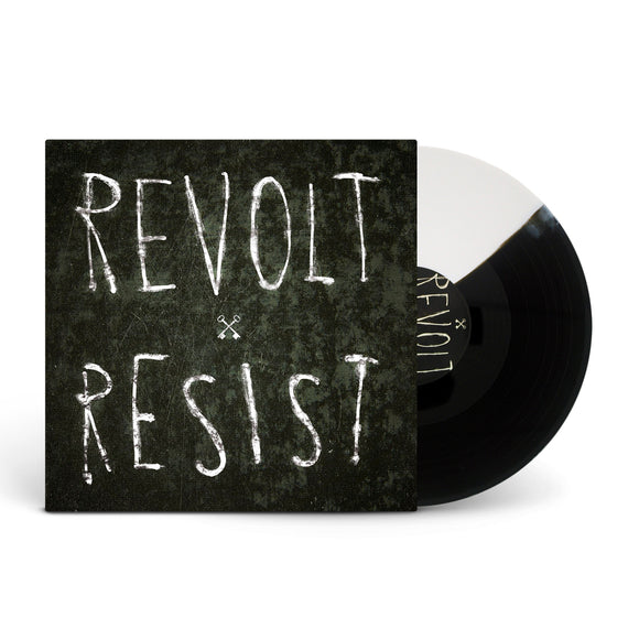 Hundredth- Revolt / Resist Half Black / Half White