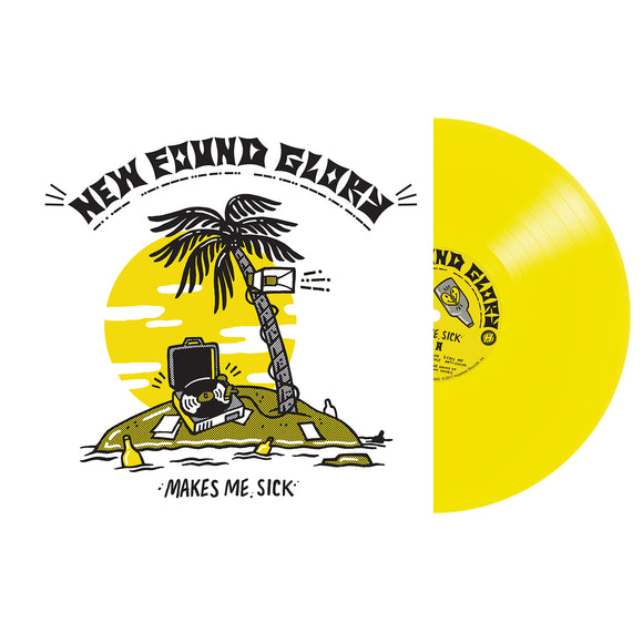 New Found Glory 'Makes Me Sick' (Yellow)