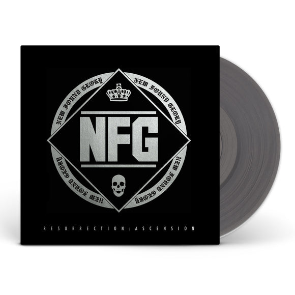 New Found Glory 'Resurrection: Ascension' Opaque Silver Vinyl 2Xlp