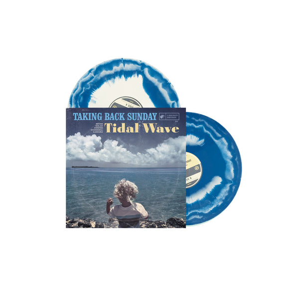 Taking Back Sunday 'Tidal Wave' Turquoise Swirl