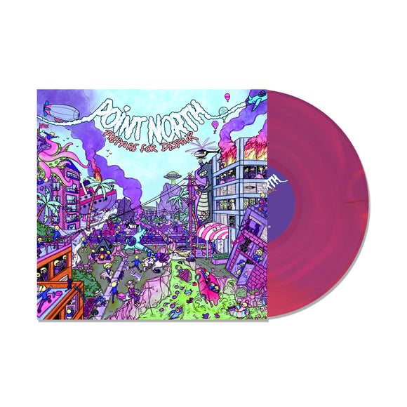 Point North - 'Prepare For Despair' Pink, Purple Swirl LP