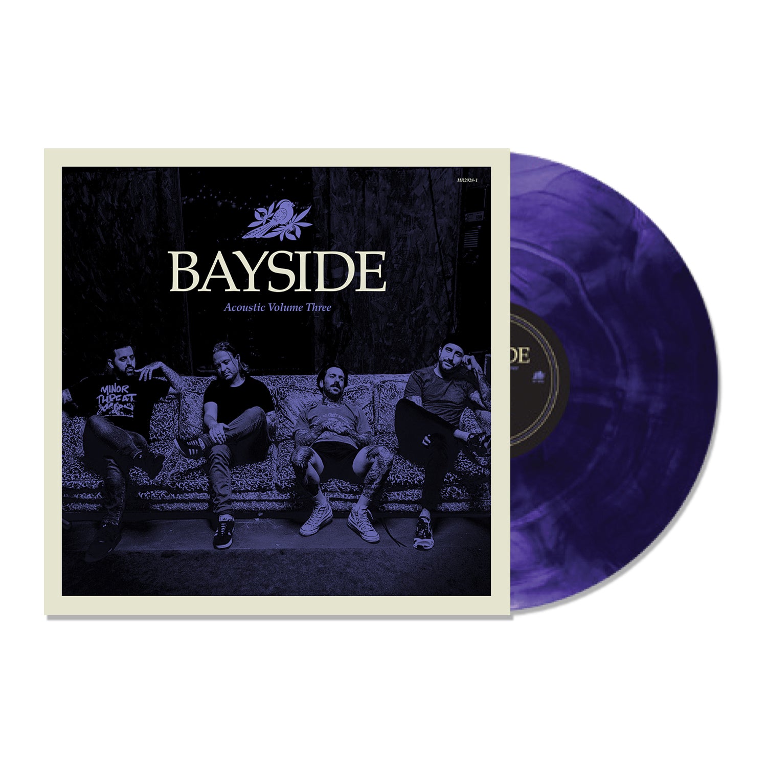 Bayside Acoustic III Black and Purple Marble Vinyl