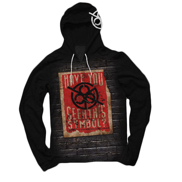 Sycamour Have You Seen Black Hooded Pullover