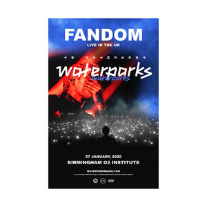 FANDOM: LIVE IN THE UK Poster