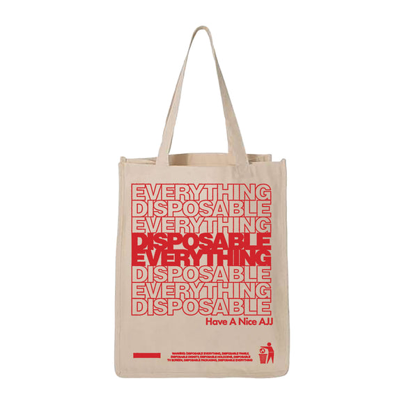 AJJ Disposable Everything Natural Jumbo Tote