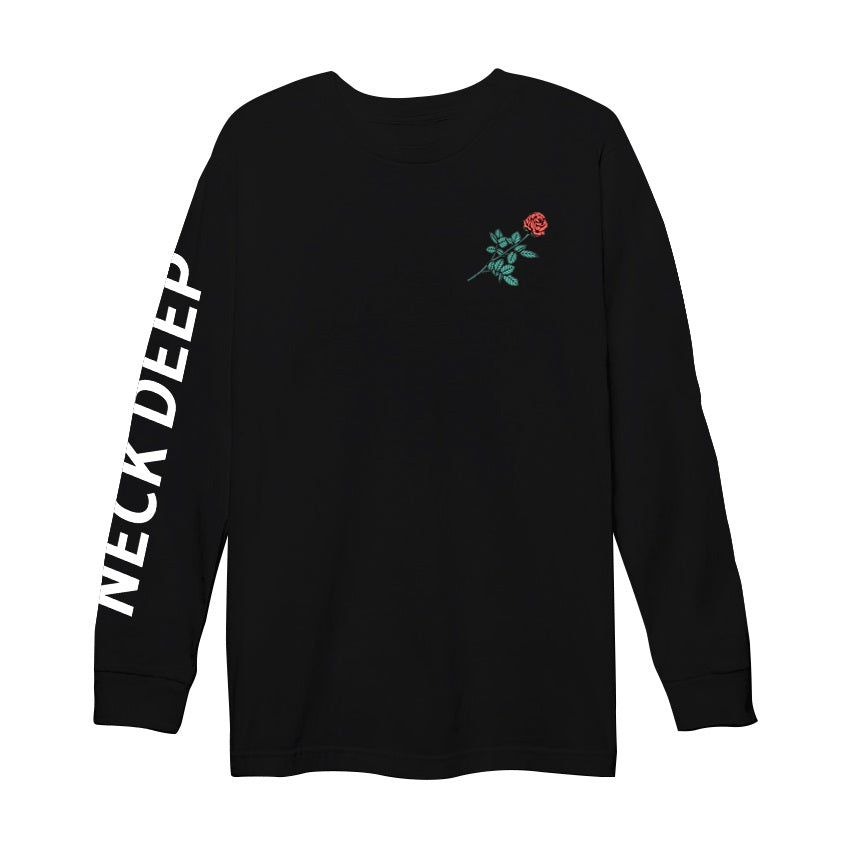 Society Long Sleeve Tee in Deep Rose