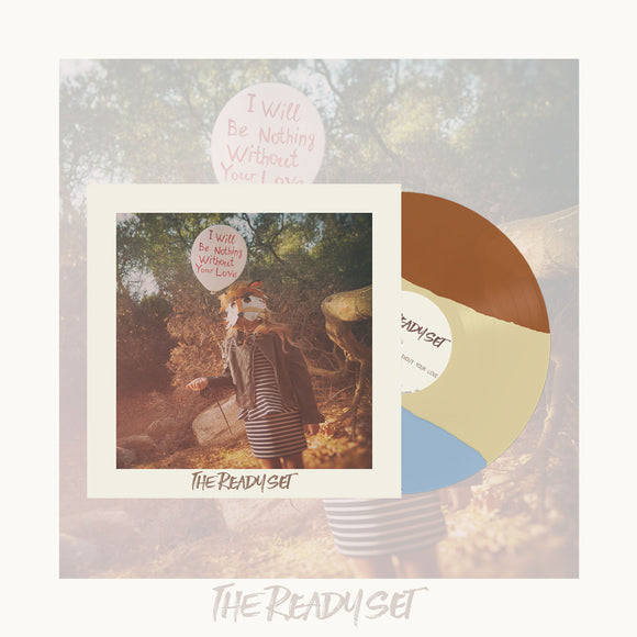 The Ready Set 'I Will Be Nothing Without Your Love' Striped Brown/Ivory/Light Blue Vinyl
