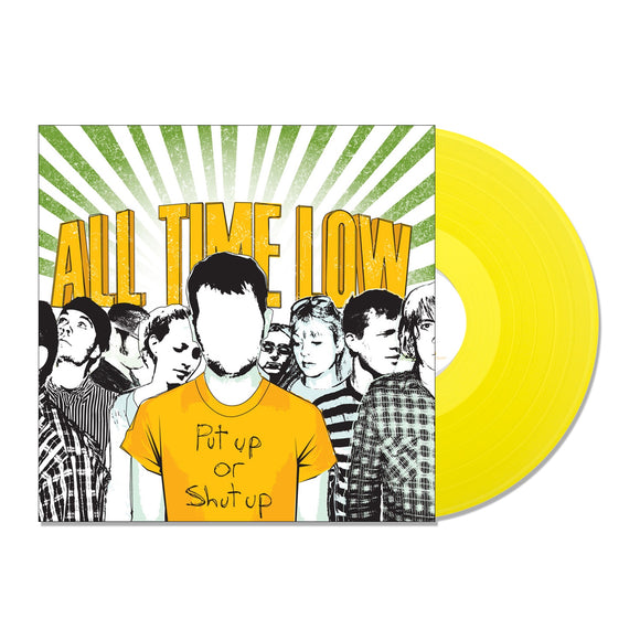 All Time Low 'Put Up Or Shut Up' Yellow Vinyl